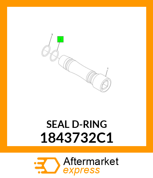 SEAL D-RING 1843732C1