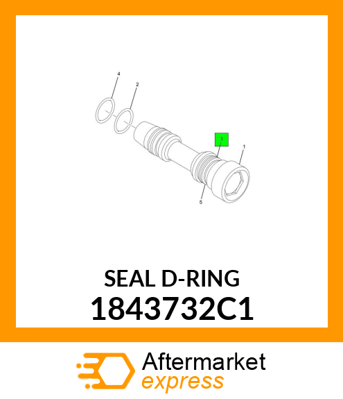 SEAL D-RING 1843732C1