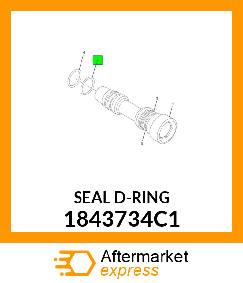 SEAL D-RING 1843734C1