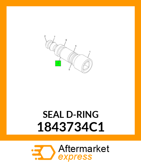 SEAL D-RING 1843734C1