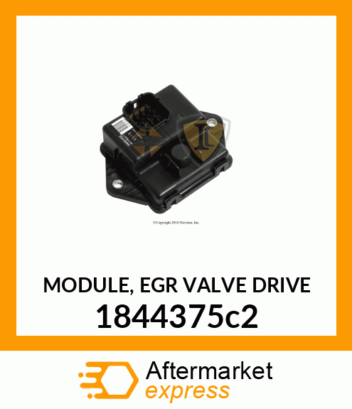 MODULE, EGR VALVE DRIVE 1844375c2