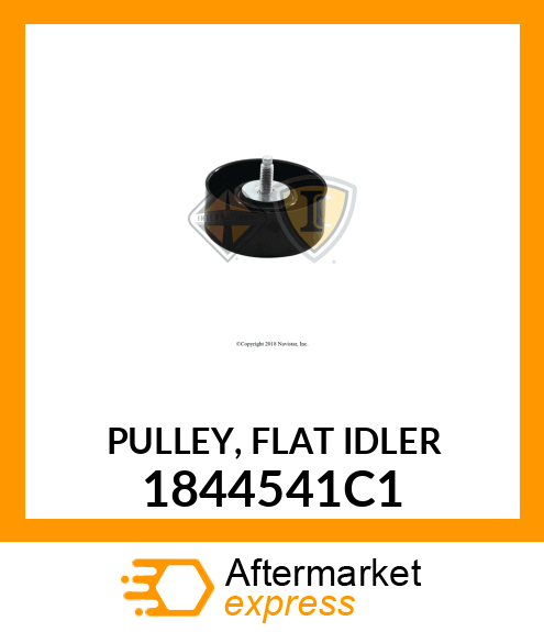 PULLEY, FLAT IDLER 1844541C1