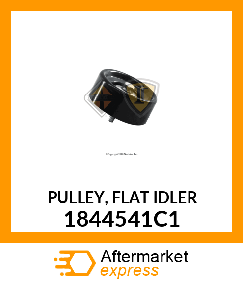 PULLEY, FLAT IDLER 1844541C1