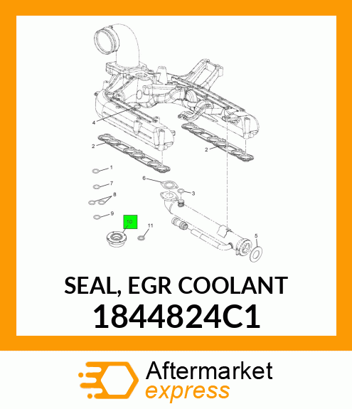 SEAL, EGR COOLANT 1844824C1
