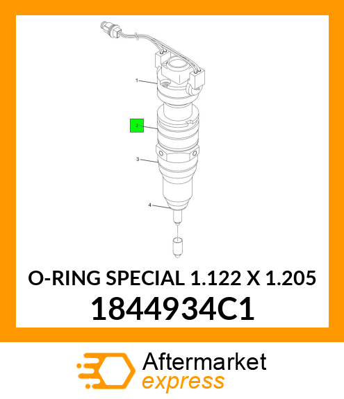 Seal Ring - Injector Upper 1844934C1