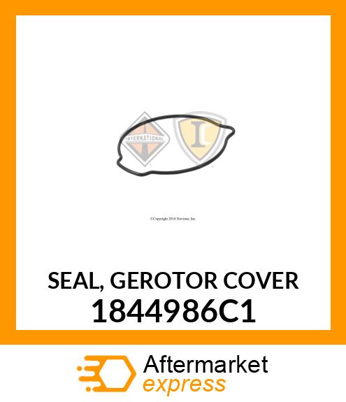 SEAL, GEROTOR COVER 1844986C1