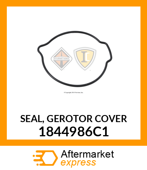 SEAL, GEROTOR COVER 1844986C1