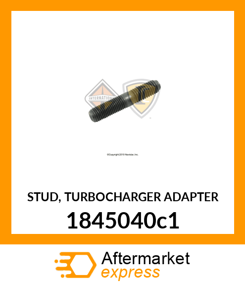 STUD, TURBOCHARGER ADAPTER 1845040c1