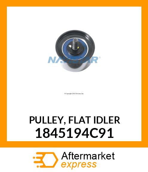 PULLEY, FLAT IDLER 1845194C91