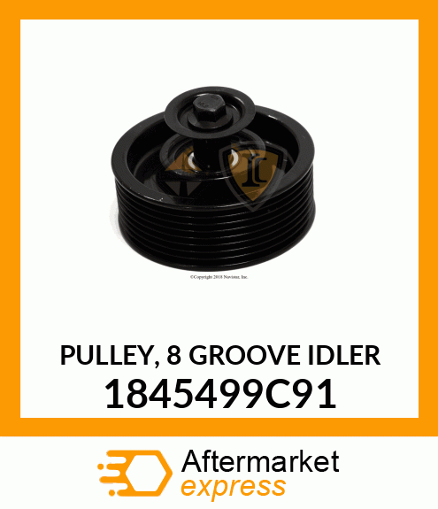 PULLEY, 8 GROOVE IDLER 1845499C91