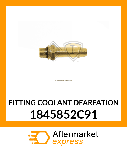 FITTING COOLANT DEAREATION 1845852C91