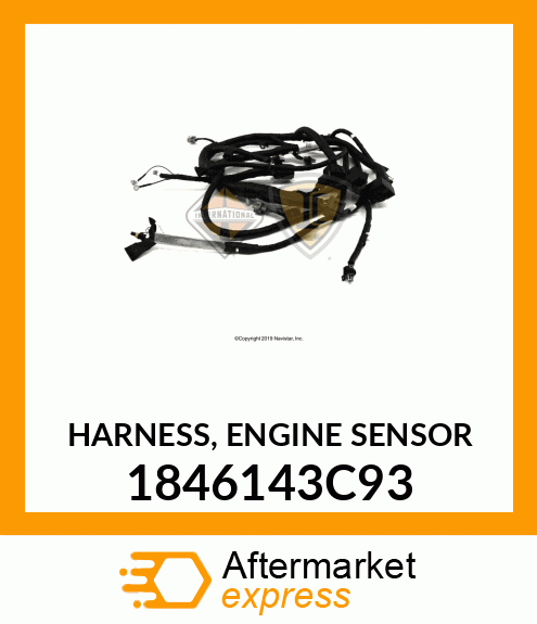 HARNESS, ENGINE SENSOR 1846143C93