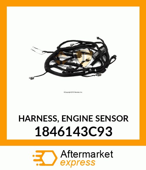 HARNESS, ENGINE SENSOR 1846143C93