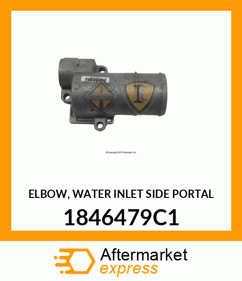 ELBOW, WATER INLET SIDE PORTAL 1846479C1