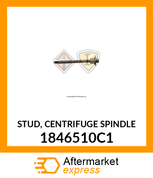 STUD, CENTRIFUGE SPINDLE 1846510C1