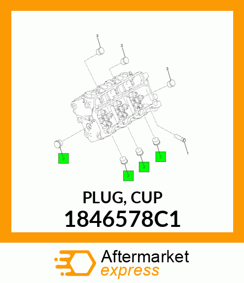 PLUG, CUP 1846578C1