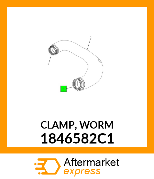 CLAMP, WORM 1846582C1