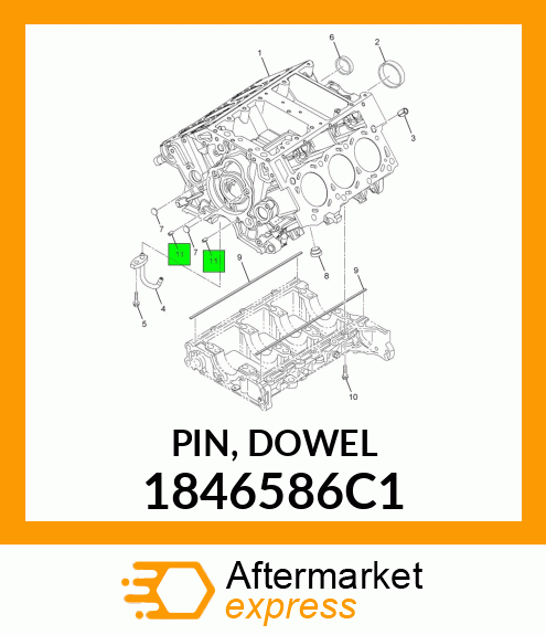 PIN, DOWEL 1846586C1