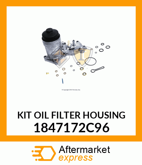 KIT OIL FILTER HOUSING 1847172C96