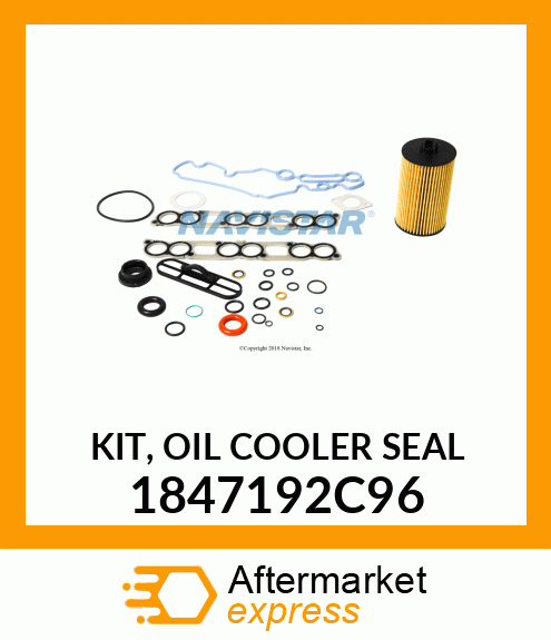 KIT, OIL COOLER SEAL 1847192C96