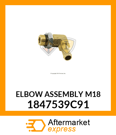 ELBOW ASSEMBLY M18 1847539C91