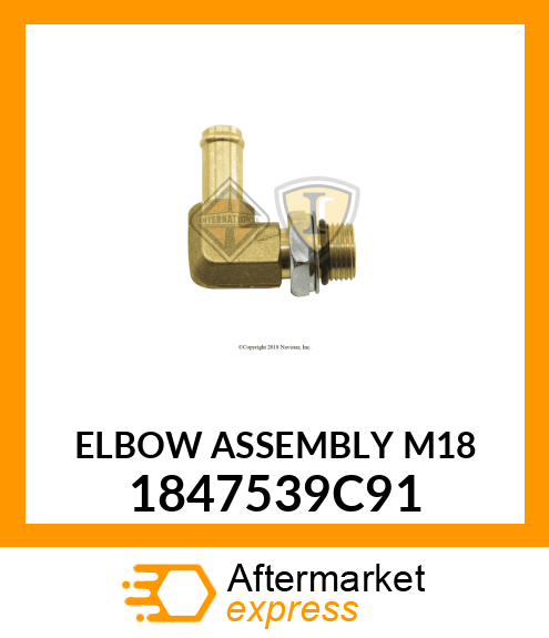 ELBOW ASSEMBLY M18 1847539C91