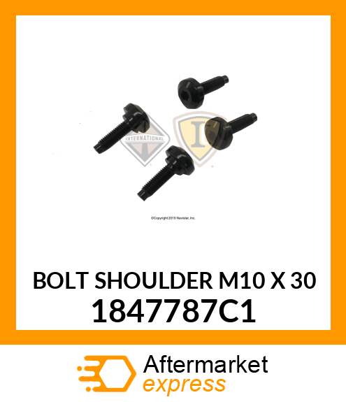 BOLT SHOULDER M10 X 30 1847787C1