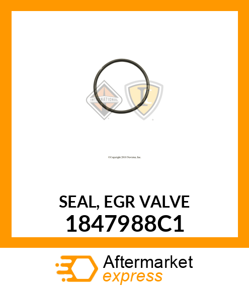SEAL, EGR VALVE 1847988C1