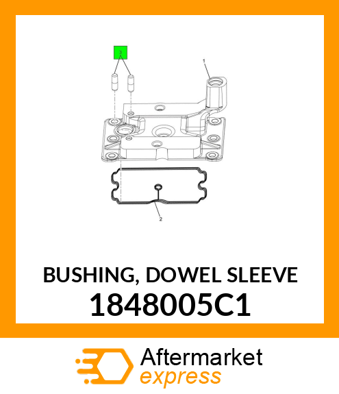 BUSHING, DOWEL SLEEVE 1848005C1