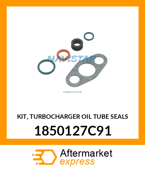 KIT, TURBOCHARGER OIL TUBE SEALS 1850127C91