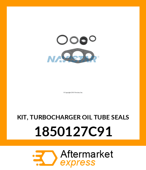 KIT, TURBOCHARGER OIL TUBE SEALS 1850127C91