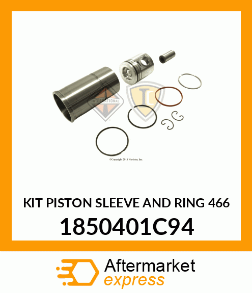 KIT PISTON SLEEVE AND RING 466 1850401C94