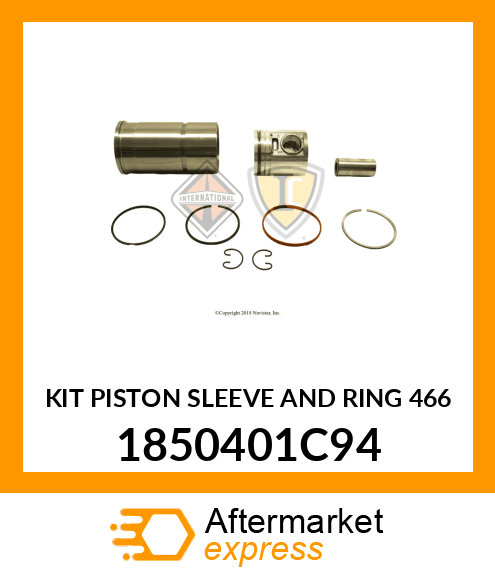 KIT PISTON SLEEVE AND RING 466 1850401C94