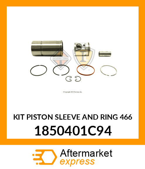 KIT PISTON SLEEVE AND RING 466 1850401C94