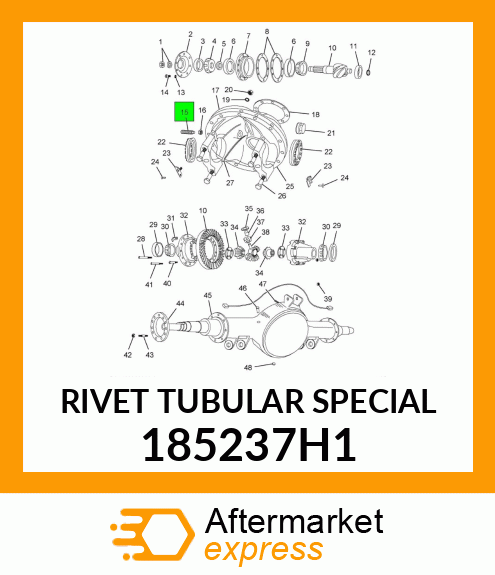 RIVET TUBULAR SPECIAL 185237H1