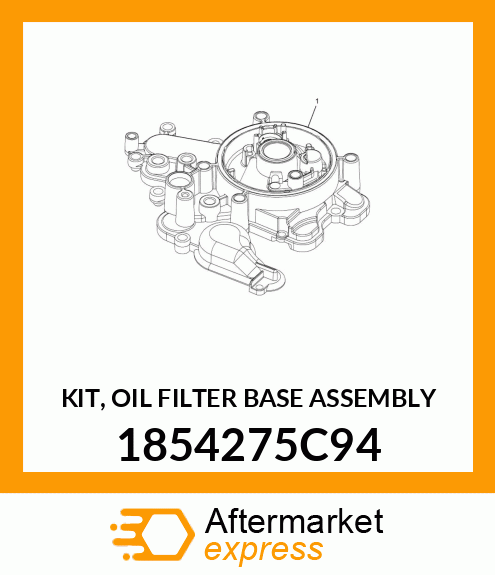 KIT, OIL FILTER BASE ASSEMBLY 1854275C94