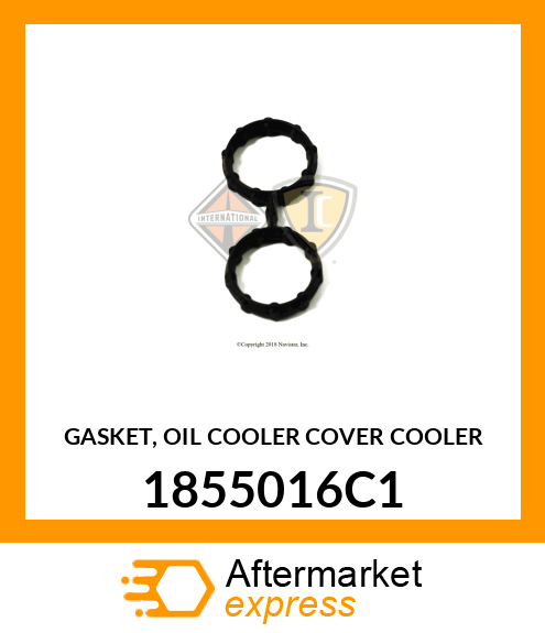 GASKET, OIL COOLER COVER COOLER 1855016C1