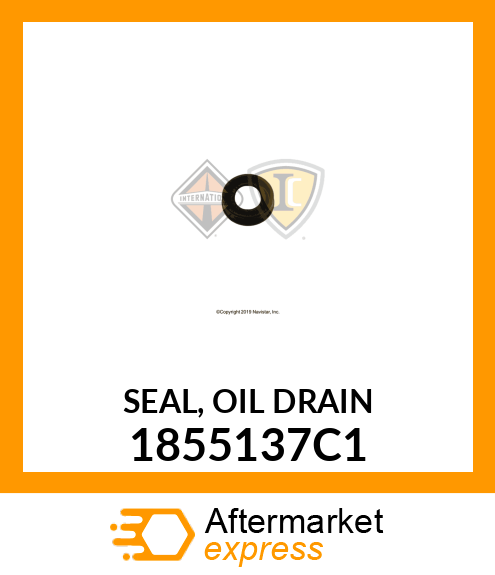 SEAL, OIL DRAIN 1855137C1