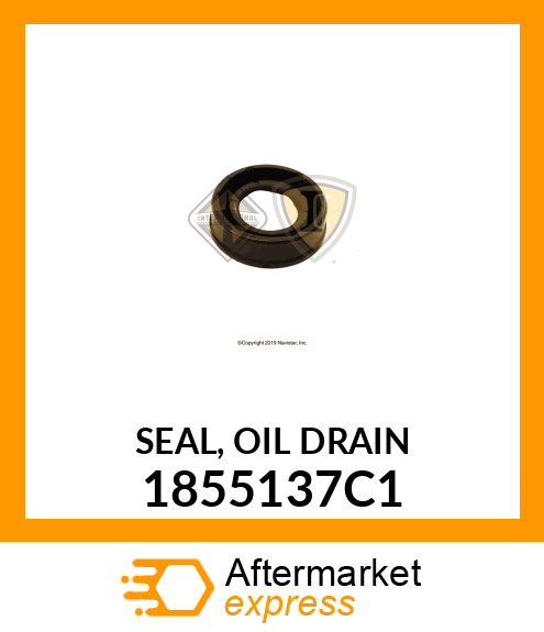 SEAL, OIL DRAIN 1855137C1