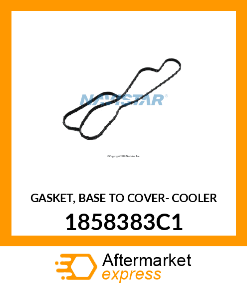 GASKET, BASE TO COVER- COOLER 1858383C1