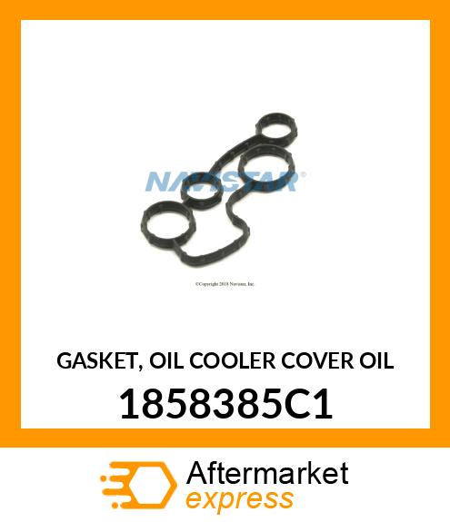 GASKET, OIL COOLER COVER OIL 1858385C1