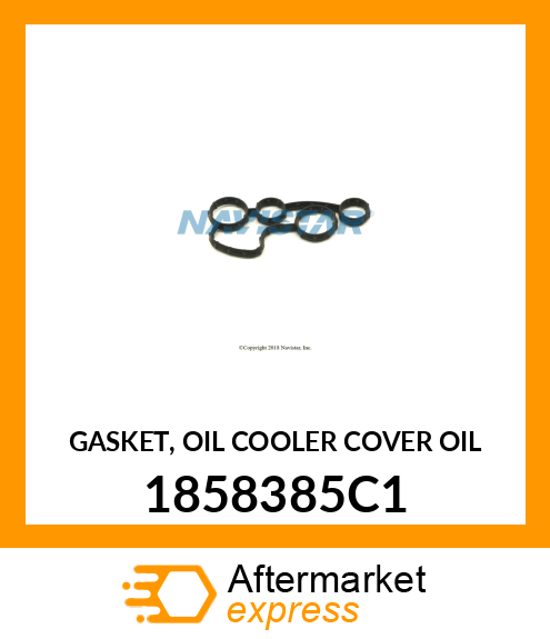 GASKET, OIL COOLER COVER OIL 1858385C1