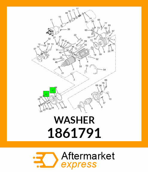 WASHER 1861791