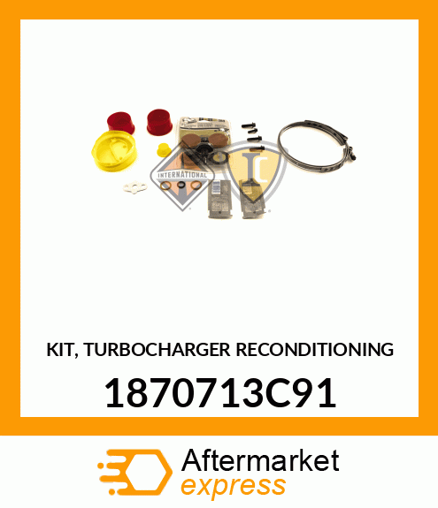 KIT, TURBOCHARGER RECONDITIONING 1870713C91