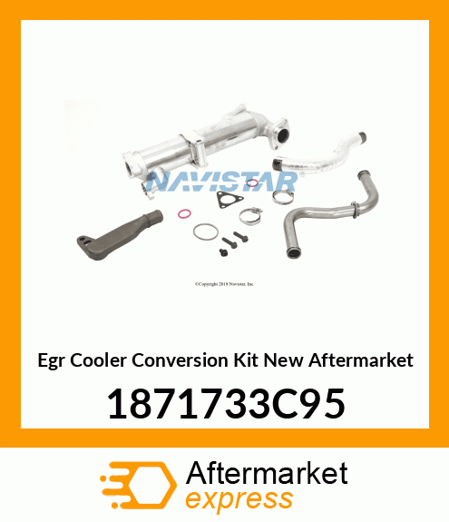 Egr Cooler Conversion Kit New Aftermarket 1871733C95