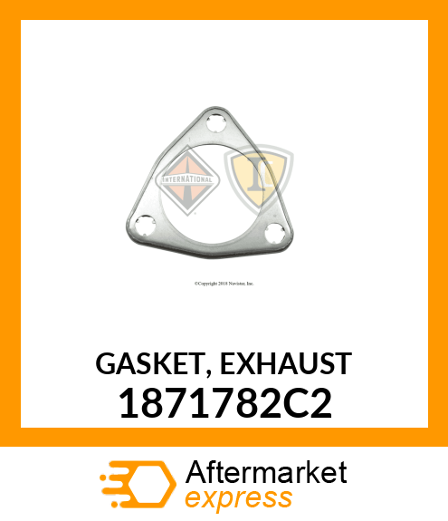 GASKET, EXHAUST 1871782C2