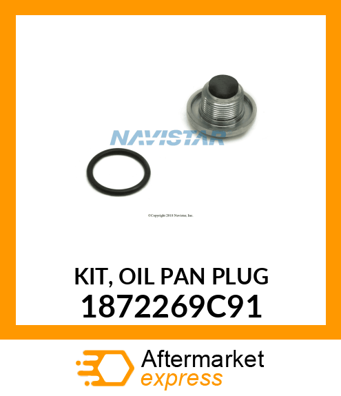 Drain Plug Kit New Aftermarket 1872269C91