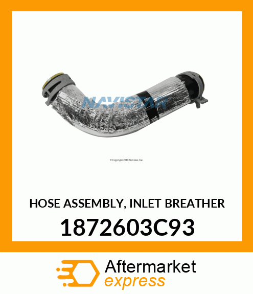 HOSE ASSEMBLY, INLET BREATHER 1872603C93