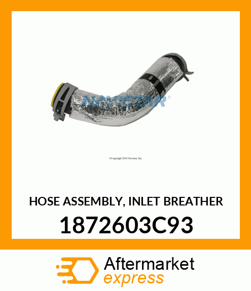 HOSE ASSEMBLY, INLET BREATHER 1872603C93