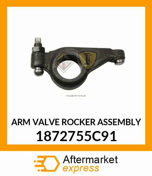 ARM VALVE ROCKER ASSEMBLY 1872755C91